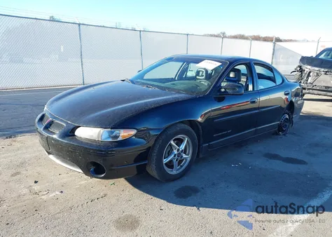 2000 Pontiac Grand Prix Gt from USA, damaged, VIN 1G2WP52K9YF145990